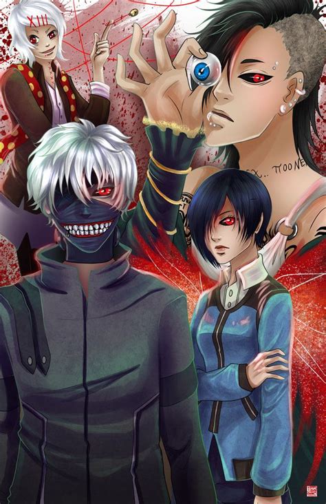 Tokyo Ghoul By Tyrinecarver On Deviantart Tokyo Ghoul Anime Ghoul