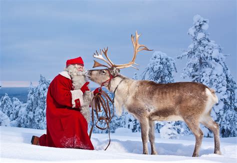 Trip To Arctic Circle Santa Claus’ Village And Santa S Reindeer Lapland Welcome In Finland