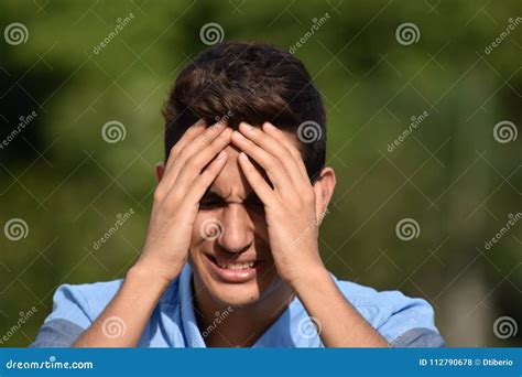 Young Boy And Depression Stock Photo Image Of Depression 112790678