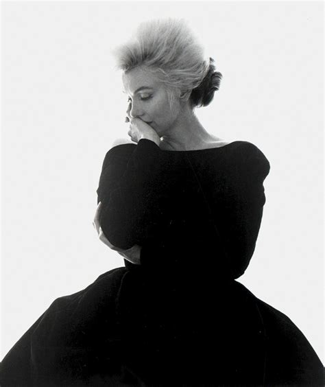 Marilyn Monroe In Black Dior Dress The Last Sitting Photographed By