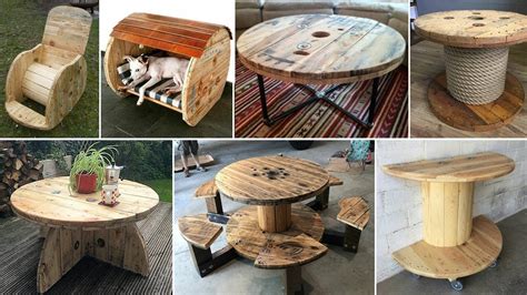 Recycled Cable Spool Ideas Diy Furniture Ideas From Wooden Wire Cable