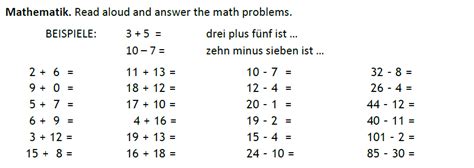 Practicing German Numbers The German Professor