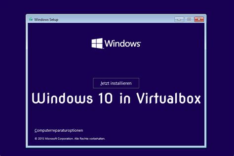 Windows 10 In Virtualbox Installieren ⚡️ Windows ⚡️ Redirect 301