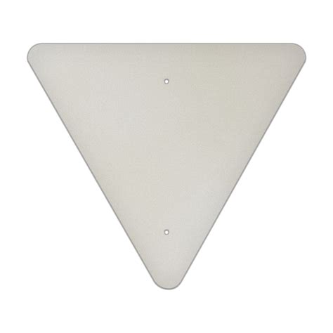 24 Triangle Aluminum Sign Blank Hall Signs