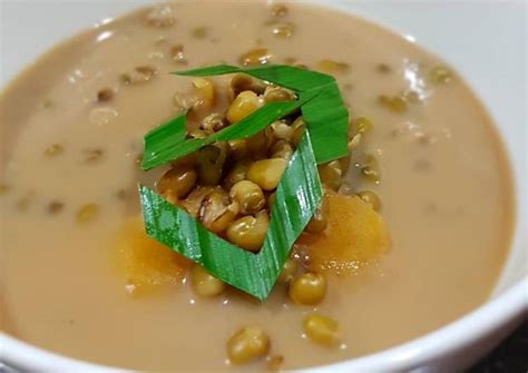 Resep Bubur kacang ijo plus pisang with fiber creme oleh Stella Eva