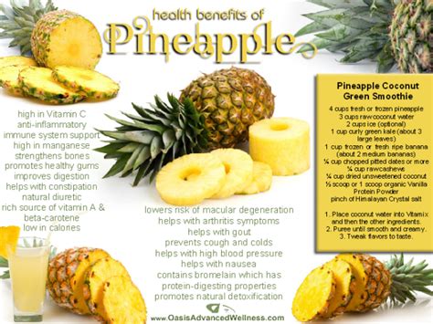 Health And Nutrition Tips Health Benefits Of Pineapple