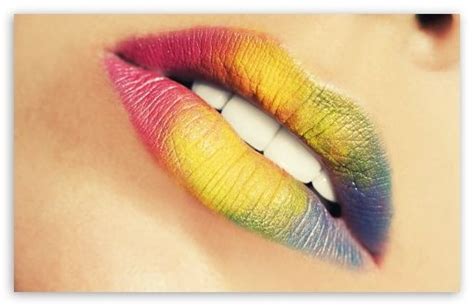 Casual Rainbow Rainbow Lipsticks Pastel Lips Bright Lips