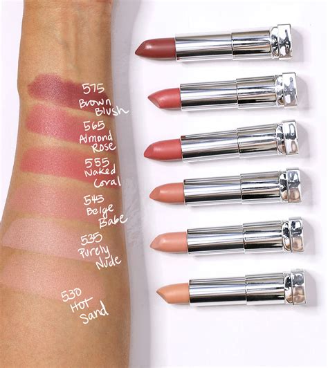 Maybelline Water Shine Lipsticks Swatches Review Photos My Xxx Hot Girl