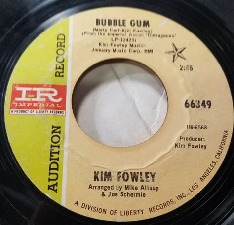 Kim Fowley Bubble Gum Wildfire 1969 Vinyl Discogs