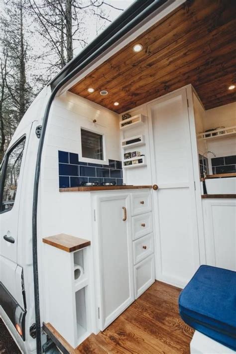 Best Camper Kitchen Ideas Van Conversion Interior Van Interior