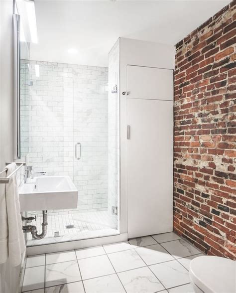 Exposed Brick Bathroom Ideas You Must See Brick Bathroom Exposed