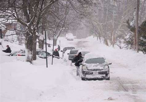 Buffalo Blizzard As Weather Warms Snowbound City Braces To Find More