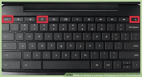 You can program your computer keyboard keys to execute certain tasks, such as opening a specific application. How to Reset a Lenovo Thinkpad X131e Chromebook (with ...