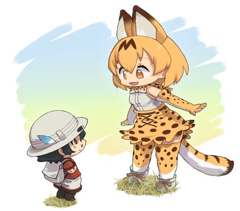 Serval And Kaban Kemono Friends Drawn By Mamemen Danbooru