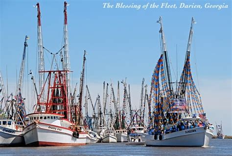 Blessing Of The Fleet In Darien Georgia Southern Boating