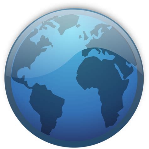 Blue Earth Public Domain Vectors