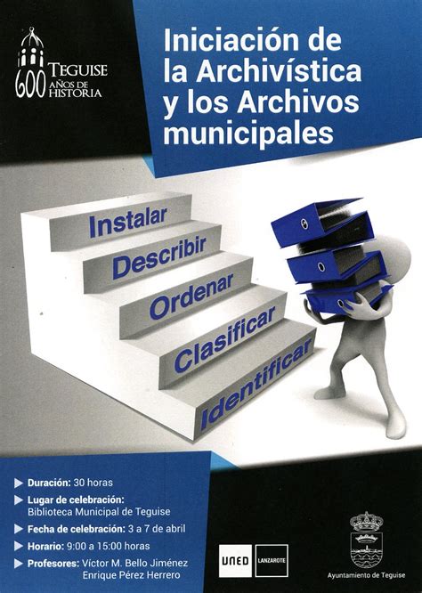 Iniciación De La Archivística Y Los Archivos Municipales Archivo
