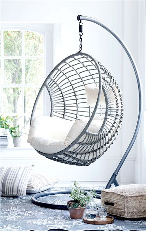 Cool 41 Modern Hanging Swing Chair Stand Indoor Decor More At