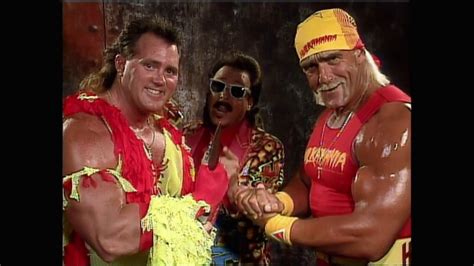 Hulk Hogan Brutus Beefcake Jimmy Hart Mega Maniacs Promo On Their