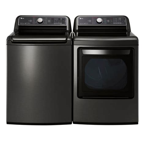 One of the best washer and dryer 2021 available today on the market with its appreciation through cleaning technology, easy to operate, and. LG Washer & Dryer Set BLACK STAINLESS STEEL