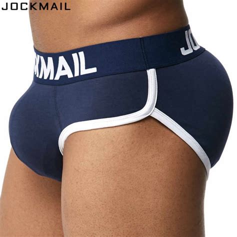 Jockmail Men Briefs Underwear Mens Sexy Breathable Underpants Modal