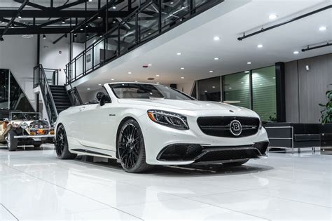 Used 2017 Mercedes Benz S63 Amg 4matic Convertible Brabus Package 650