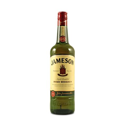 jameson triple distilled irish whiskey 0 7l 40 vol jameson whisky