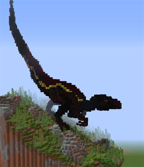 A Dinosaur Indoraptor Minecraft Map