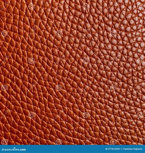 Top View Of A Flat Brown Leather Texture Stock Illustration