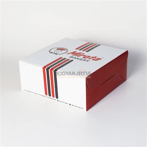 Box Cake Box Bakery Kemasan Hampers