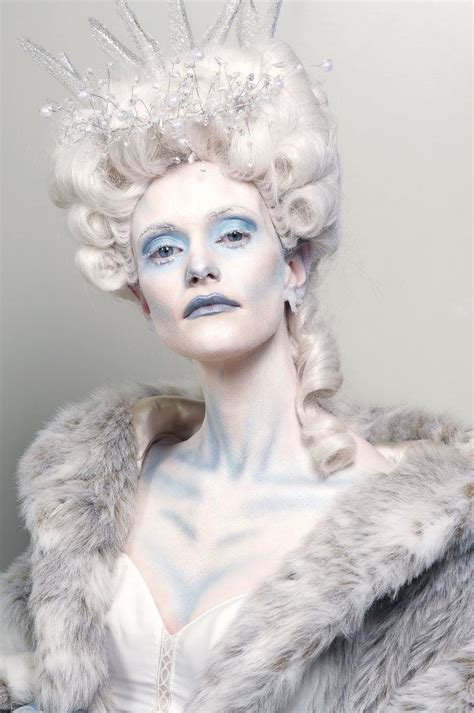 Ice Princess Ice Queen Costume Fairy Halloween Makeup Snow Queen Makeup