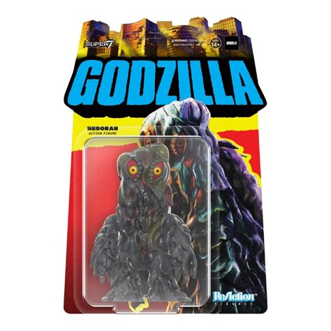 Super 7 Toho Reaction Godzilla Hedorah Bikes And Toys Inc