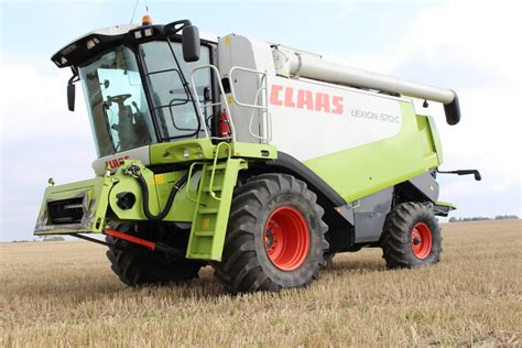 Claas Lexion 570c Combine Harvester Cw 25ft Head Clarke Machinery