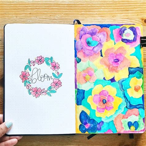 4 Ideas For Painting Flowers Using Acrylic Paint On Paper