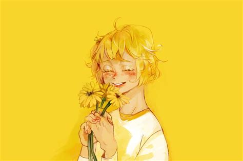 Anime Pfp Yellow Aesthetic Anime Icons Yellow Themed Wattpad See