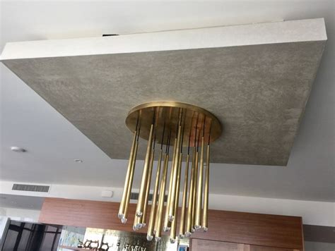 These types of ceilings are a deviation from radiant chilled ceilings, in which the network of chilled water pipes incorporates fins, increasing. Beautiful accent to a drop ceiling. This metallic finish ...