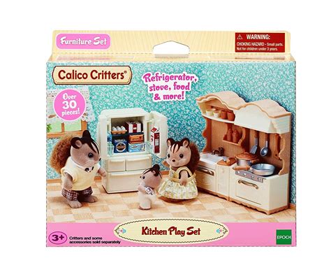 Calico Critters Kitchen Play Set 477 Reg1995 Wheel N Deal Mama