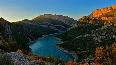 Congost River Mountain Range Spain Wallpapers Hd Wallpapers Id 18670