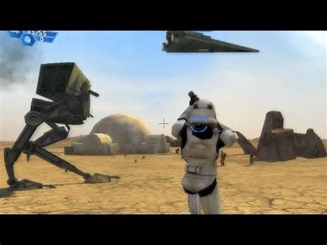 Players take the role of soldiers in either of two opposing armies in different time periods of the star wars universe. Star Wars Battlefront 1 gameplay Tatooine Dune Sea ...