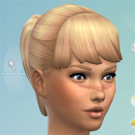 Sims 4 Facial Scars Cc