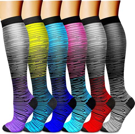 Charmking Compression Socks For Women And Men Circulation 15 20 Mmhg Is Best Support For Athletic