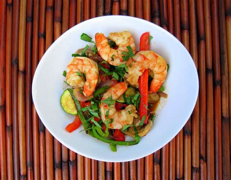 Spicy Thai Basil Shrimp And A Glimpse Of My New Kitchen Basil