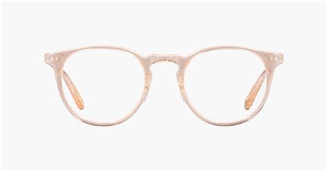 ocean in pink crystal rose gold round eyeglasses frames eyeglasses clear sunglasses frames