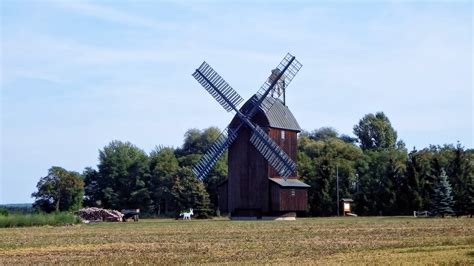 3840x2160 Wallpaper Barn With Windmill Peakpx