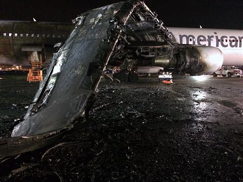 Aftermath Of American Airlines 383 Uncontained Engine Failure At
