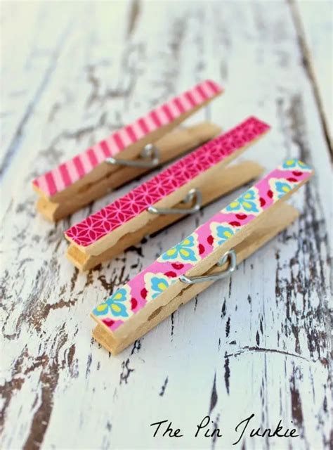 18 Easy Crafts With Clothespins