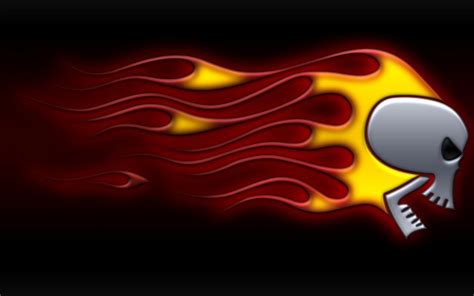 Download Fire Skull Animated Wallpaper Animated Skull On Fire