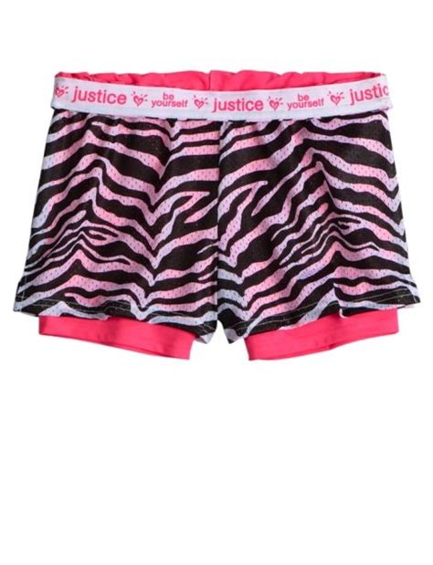 Printed 2fer Mesh Shorts Girls Shorts Clothes Shop Justice