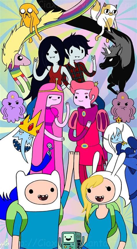 Hora De Aventura Ora De Abentura Adventure Time Poster Adventure Time Characters Y
