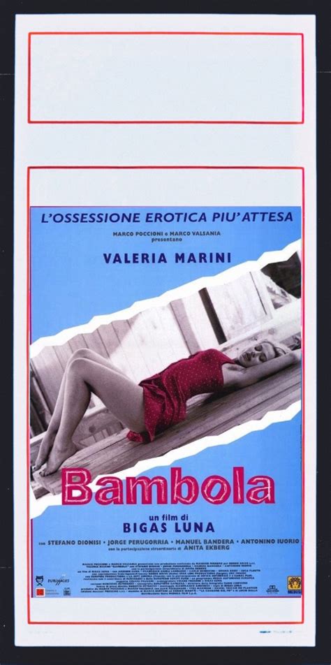 Bambola 1996 Directed By Bigas Luna Anita Ekberg Movie Star
